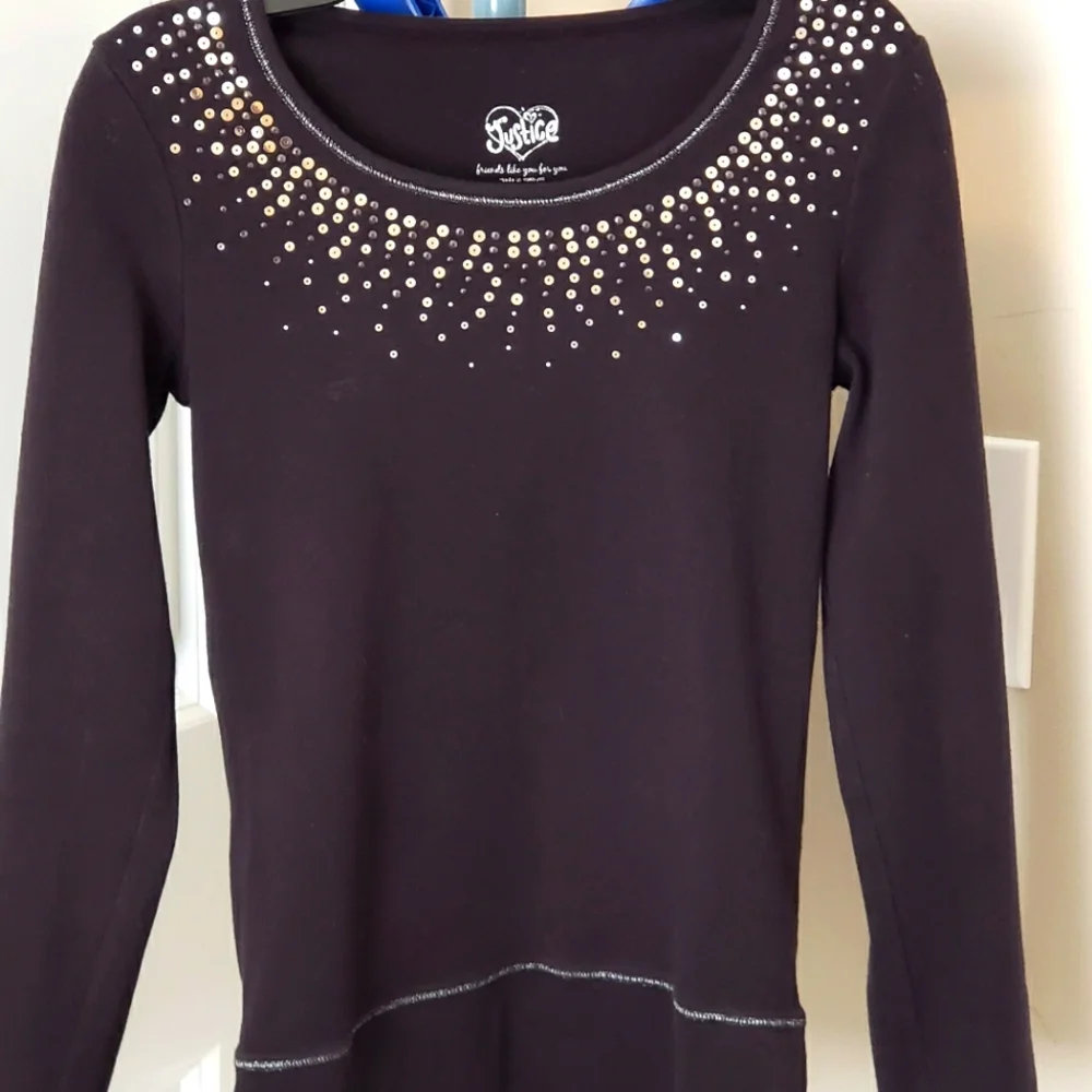 Justice Girls Top with Beads Size 12‎